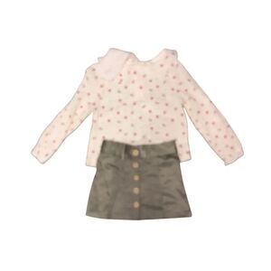 Rabbit + Bear Three Piece Skirt Set